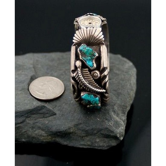 Vintage Style Toadlena Old Pawn Navajo Sterling Turquoise Heavy Native American Watch 251087128694 All Products 24259 251087128694 (by LomaSiiva) Vintage Style Toadlena Old Pawn Navajo Sterling Turquoise Heavy Native American Watch 251087128694 All Products 24259 251087128694 (by LomaSiiva)