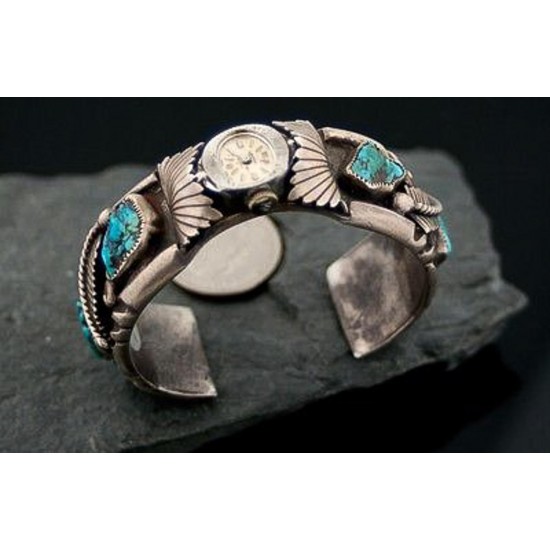 Vintage Style Toadlena Old Pawn Navajo Sterling Turquoise Heavy Native American Watch 251087128694 All Products 24259 251087128694 (by LomaSiiva) Vintage Style Toadlena Old Pawn Navajo Sterling Turquoise Heavy Native American Watch 251087128694 All Products 24259 251087128694 (by LomaSiiva)