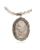 White Buffalo .925 Sterling Silver Certified Authentic Navajo Native American Handmade Necklace and Pendant 12924-2-25289 All Products NB151218000406 12924-2-25289 (by LomaSiiva) White Buffalo .925 Sterling Silver Certified Authentic Navajo Native American Handmade Necklace and Pendant 12924-2-25289 All Products NB151218000406 12924-2-25289 (by LomaSiiva)