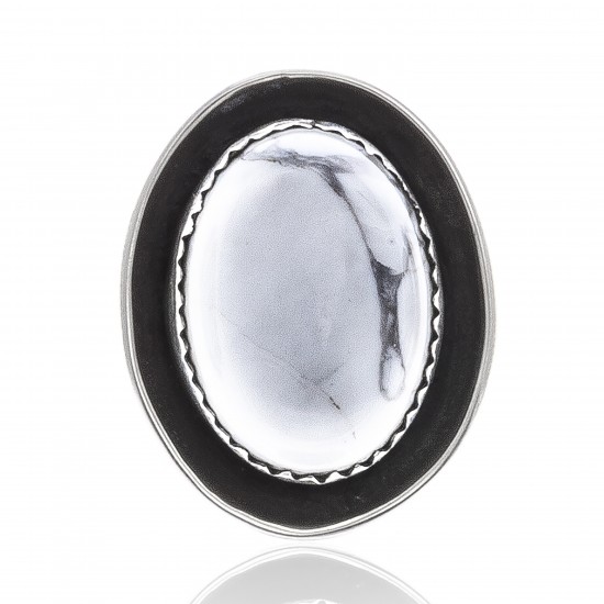 White Howlite .925 Sterling Silver Certified Authentic Navajo Native American Handmade Concho Button 24559 Concho 371016874343 24559 (by LomaSiiva) White Howlite .925 Sterling Silver Certified Authentic Navajo Native American Handmade Concho Button 24559 Concho 371016874343 24559 (by LomaSiiva)