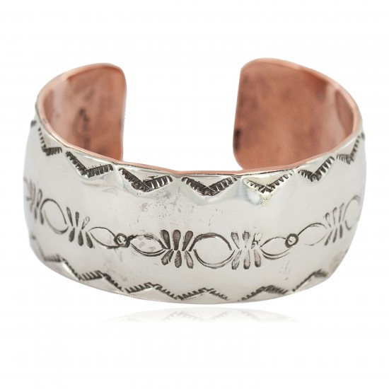Wide Certified Authentic .925 Sterling Silver Handmade Navajo Native American Pure Copper Bracelet 24493-3 All Products NB160404194137 24493-3 (by LomaSiiva) Wide Certified Authentic .925 Sterling Silver Handmade Navajo Native American Pure Copper Bracelet 24493-3 All Products NB160404194137 24493-3 (by LomaSiiva)
