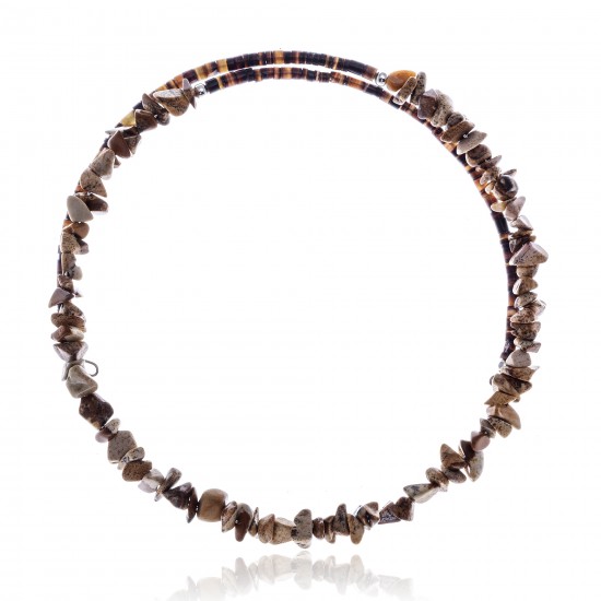 Wild Horse Certified Authentic Navajo Native American Adjustable Choker Wrap Necklace 25572 All Products NB180926223249 25572 (by LomaSiiva) Wild Horse Certified Authentic Navajo Native American Adjustable Choker Wrap Necklace 25572 All Products NB180926223249 25572 (by LomaSiiva)